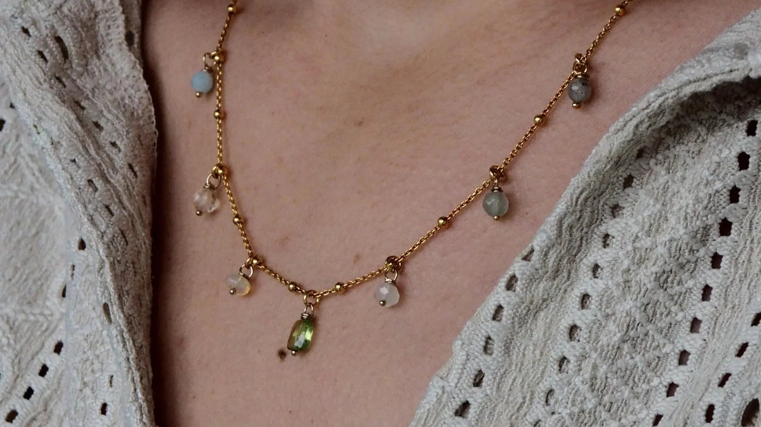 Geboortesteen ketting online kopen