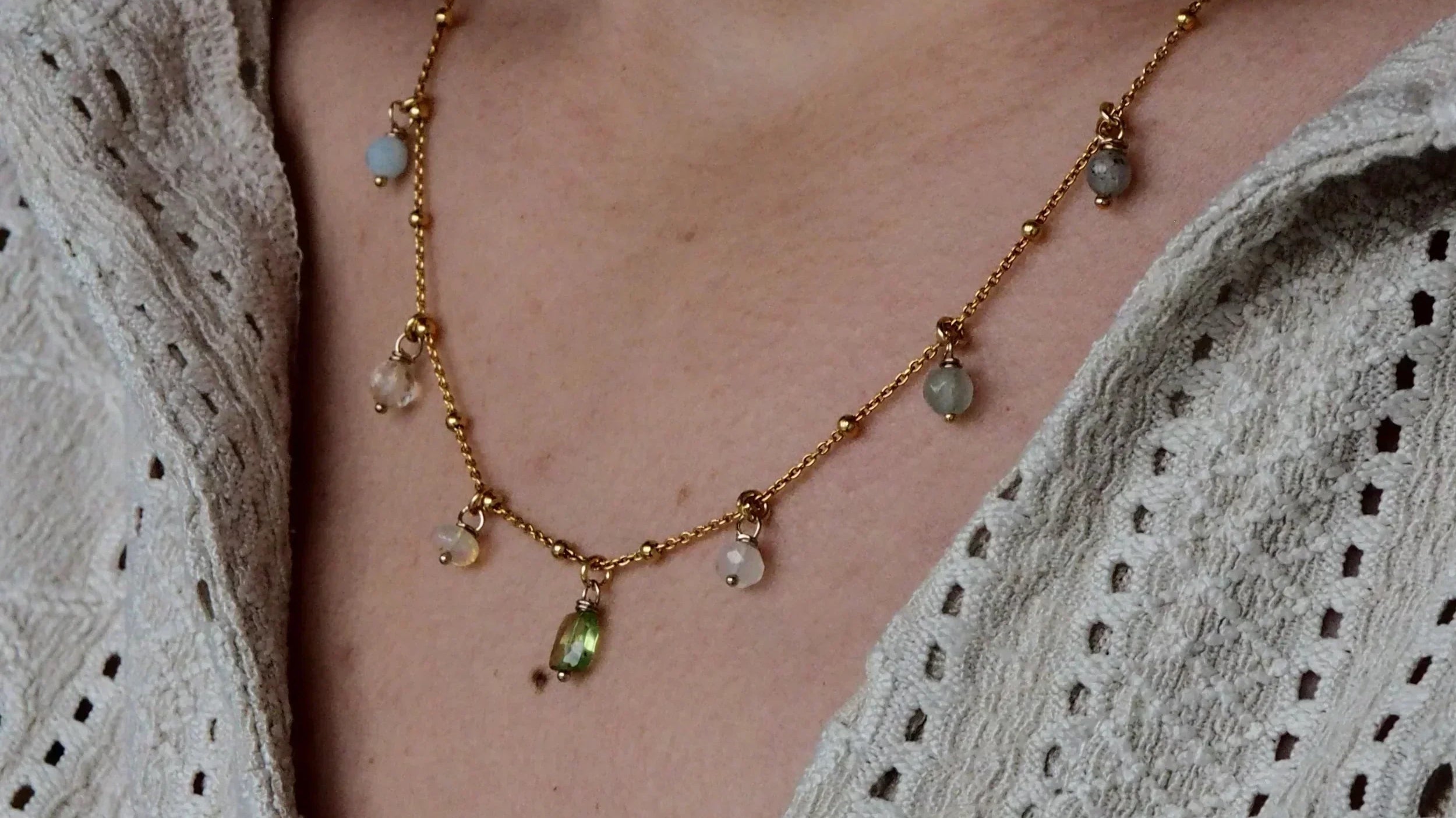 Geboortesteen ketting online kopen