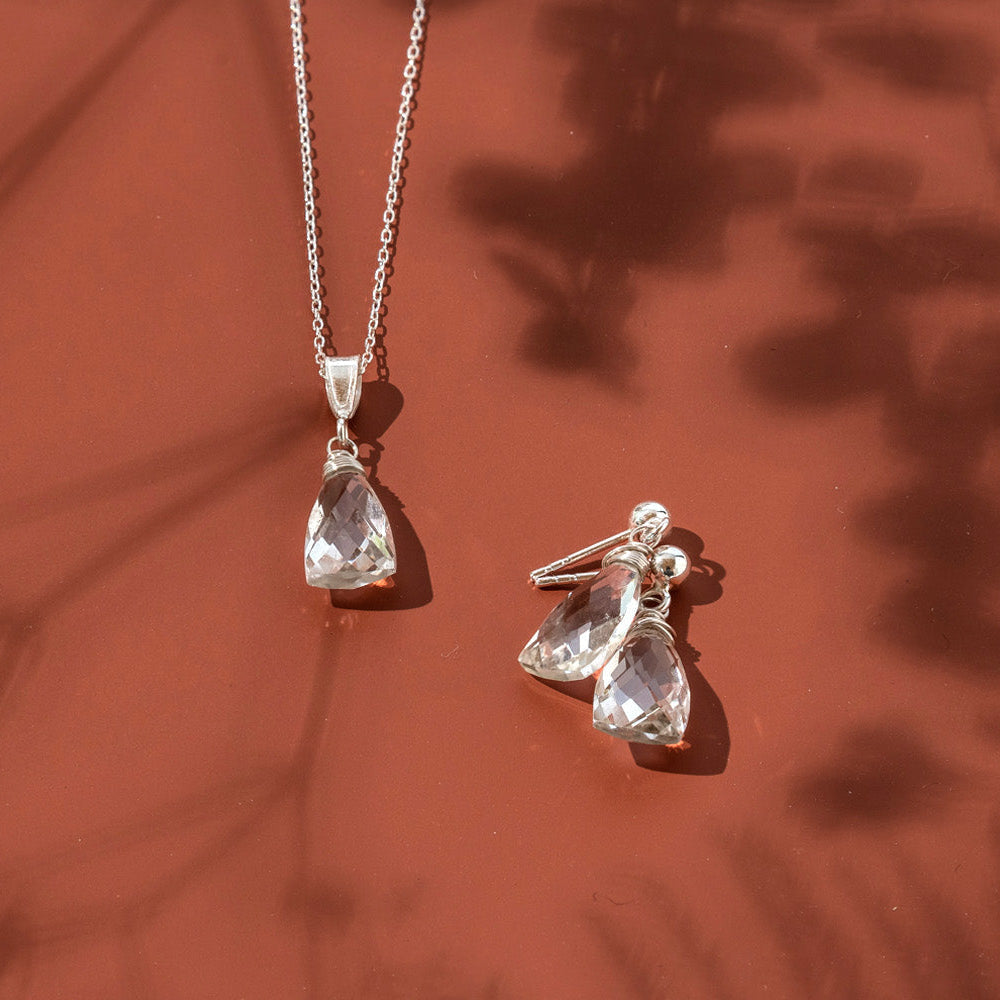 Edelsteen oorbellen online kopen