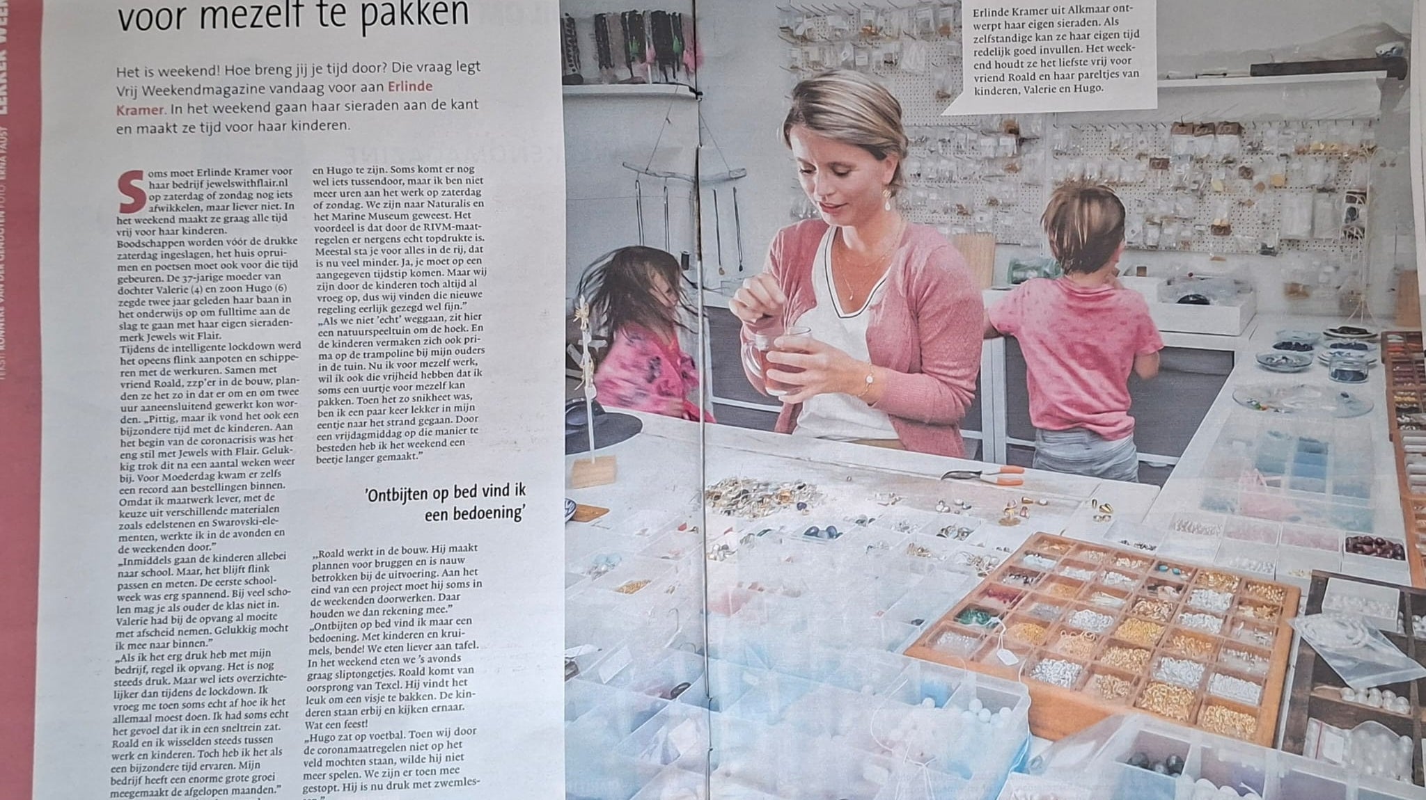Jewels with Flair in het Algemeen Dagblad
