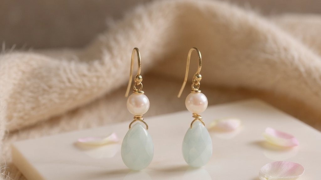 Gold filled oorbellen