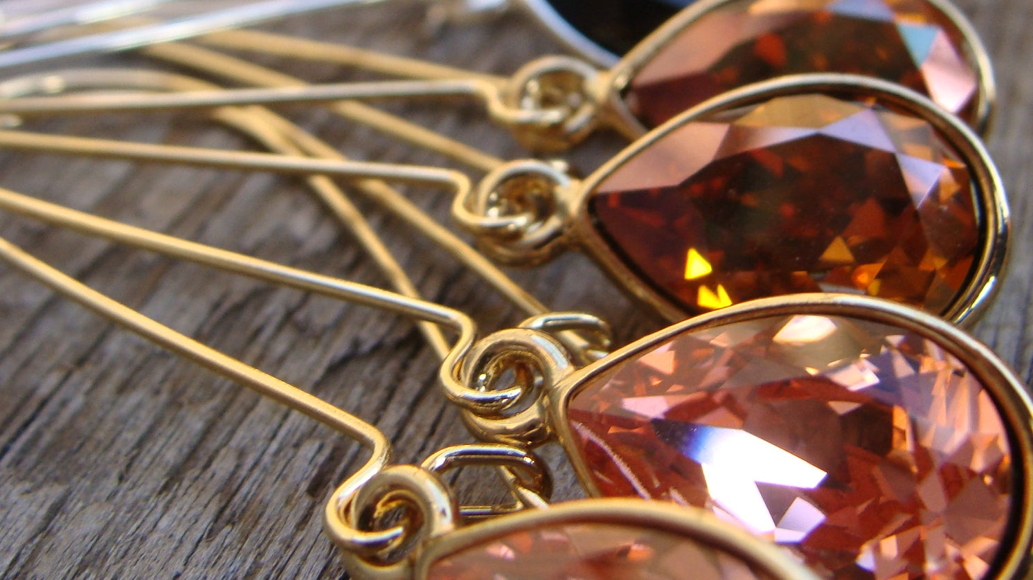 Oorbellen Swarovski druppels