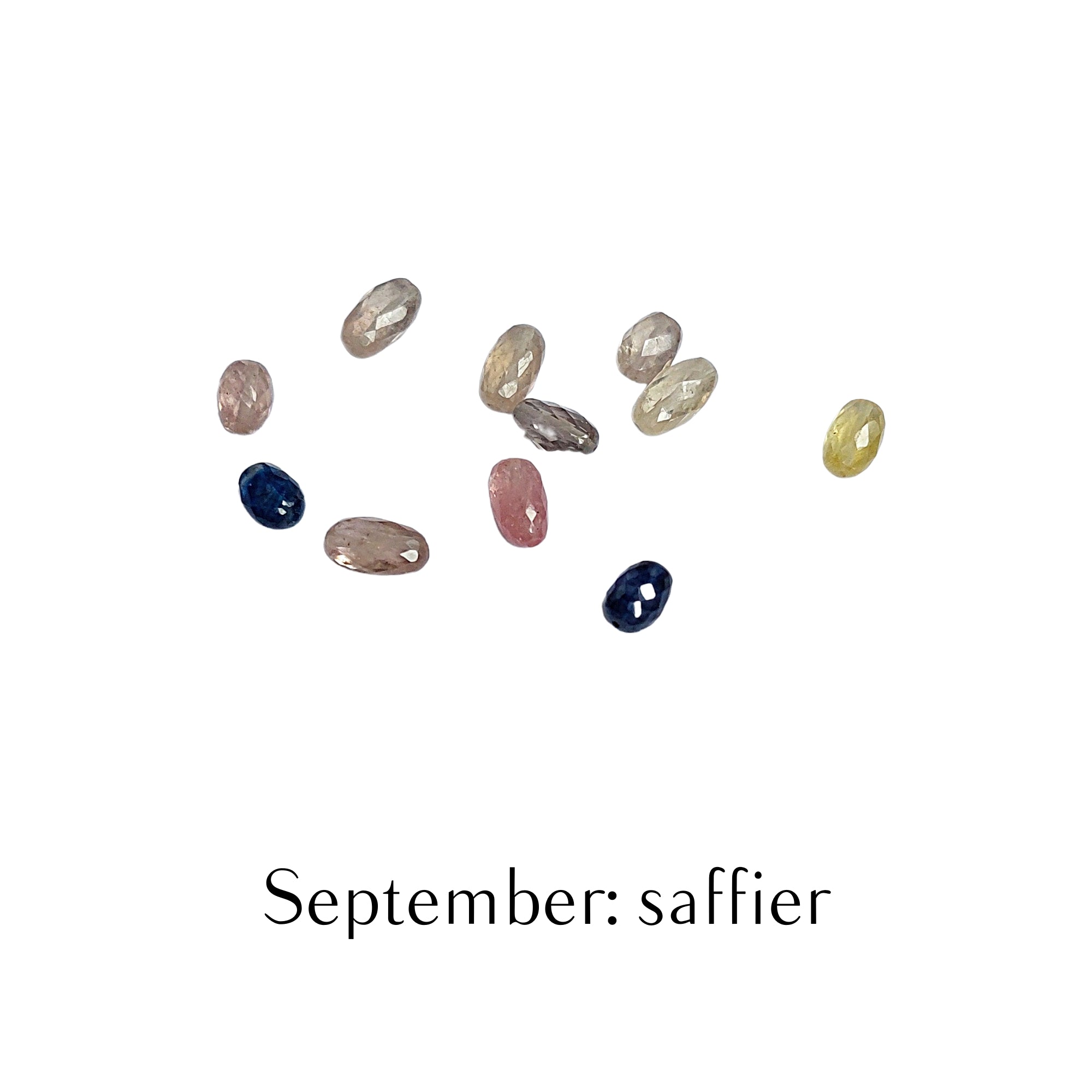 Geboortesteen bedel armband - Jewels with Flair