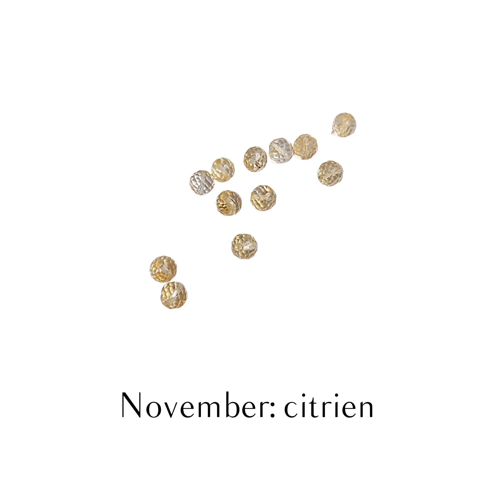 Geboortesteen bedel armband - Jewels with Flair