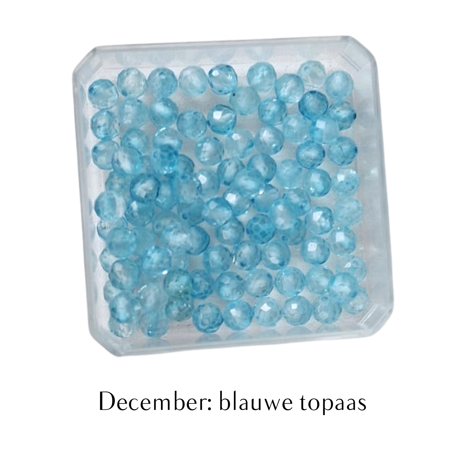 Geboortesteen december: blauwe topaas