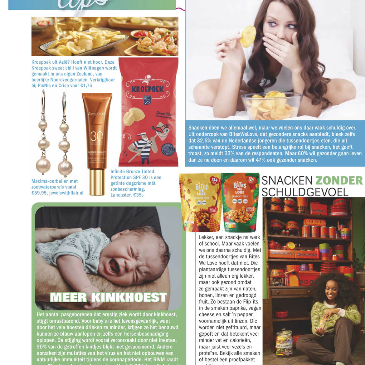 Maxima oorbellen Jewels with Flair gezien in tijdschrift Weekend