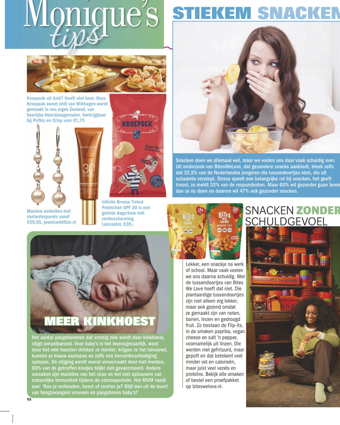 Maxima oorbellen Jewels with Flair gezien in tijdschrift Weekend