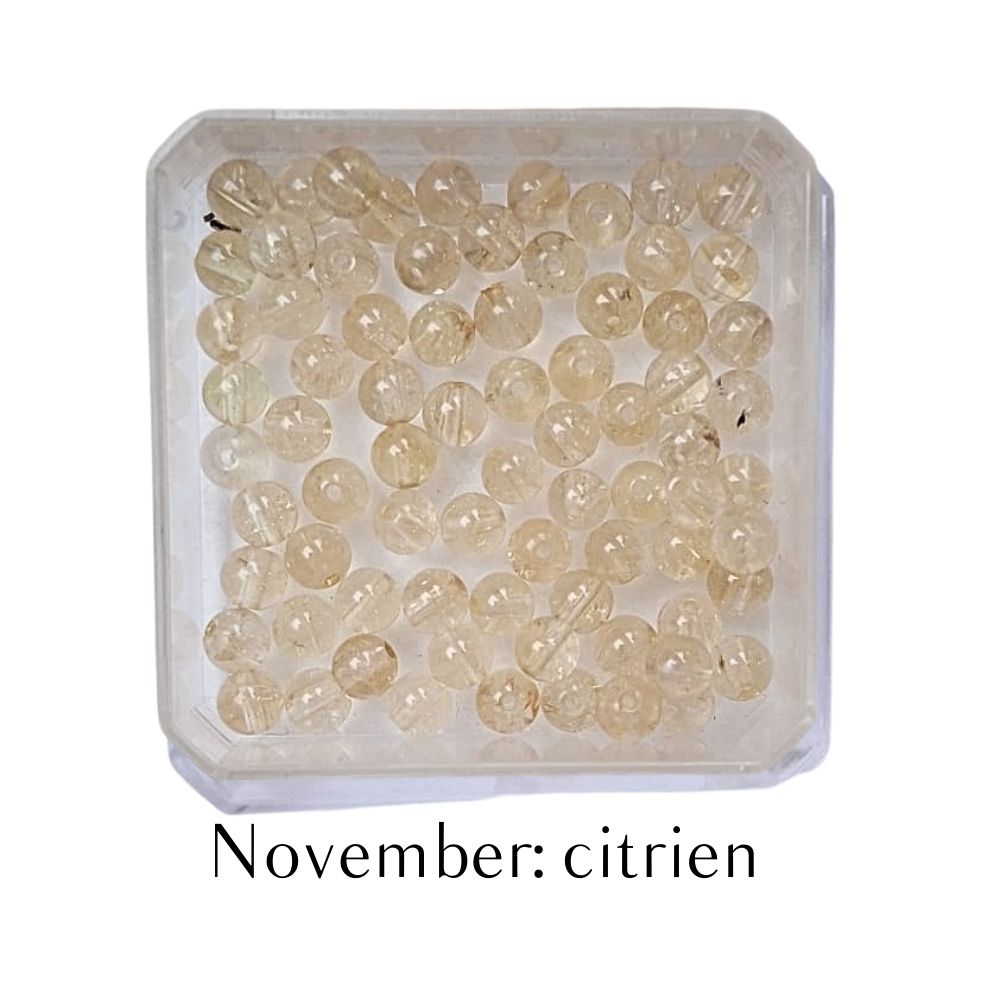 Geboortesteen november: citrien