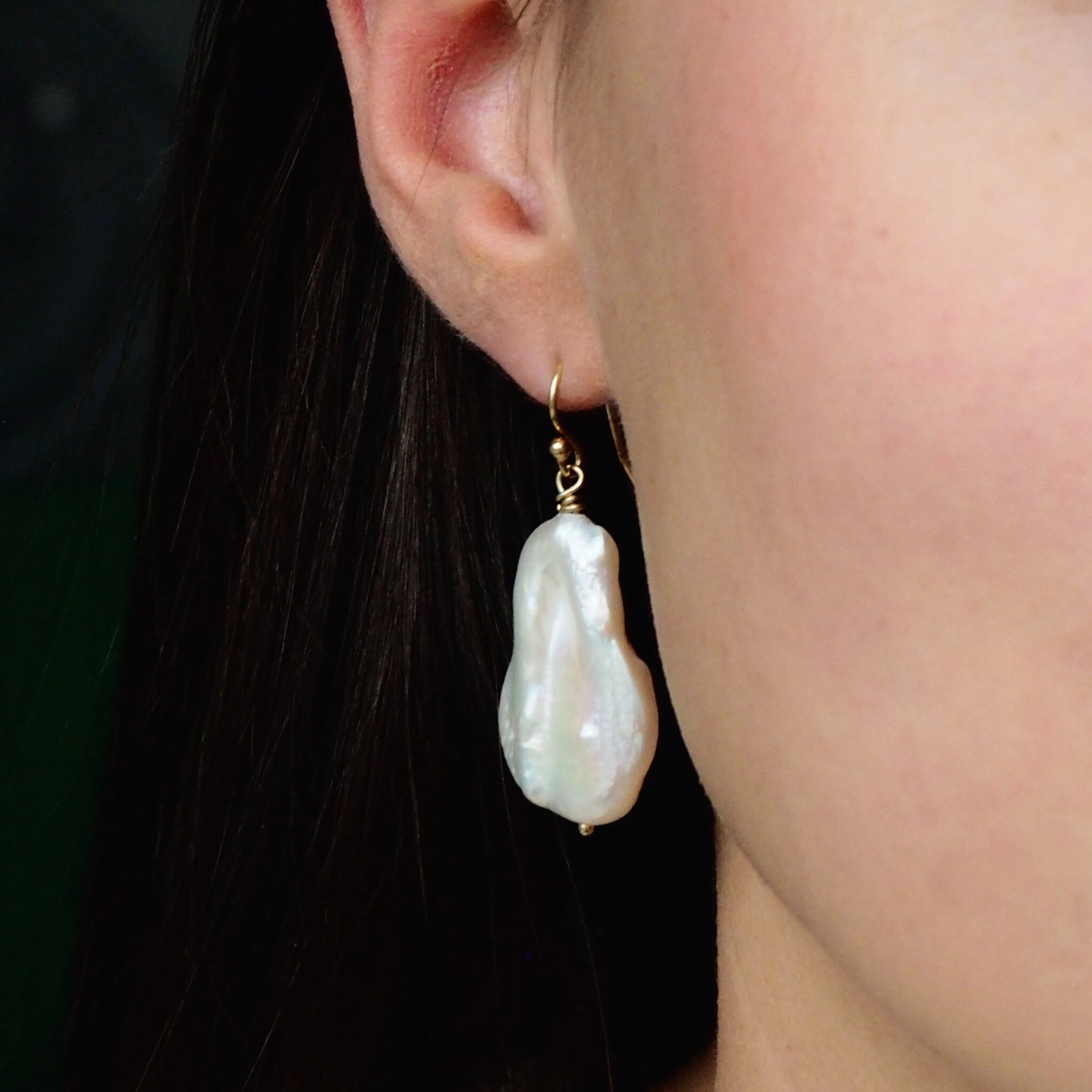 oorbellen barok parels