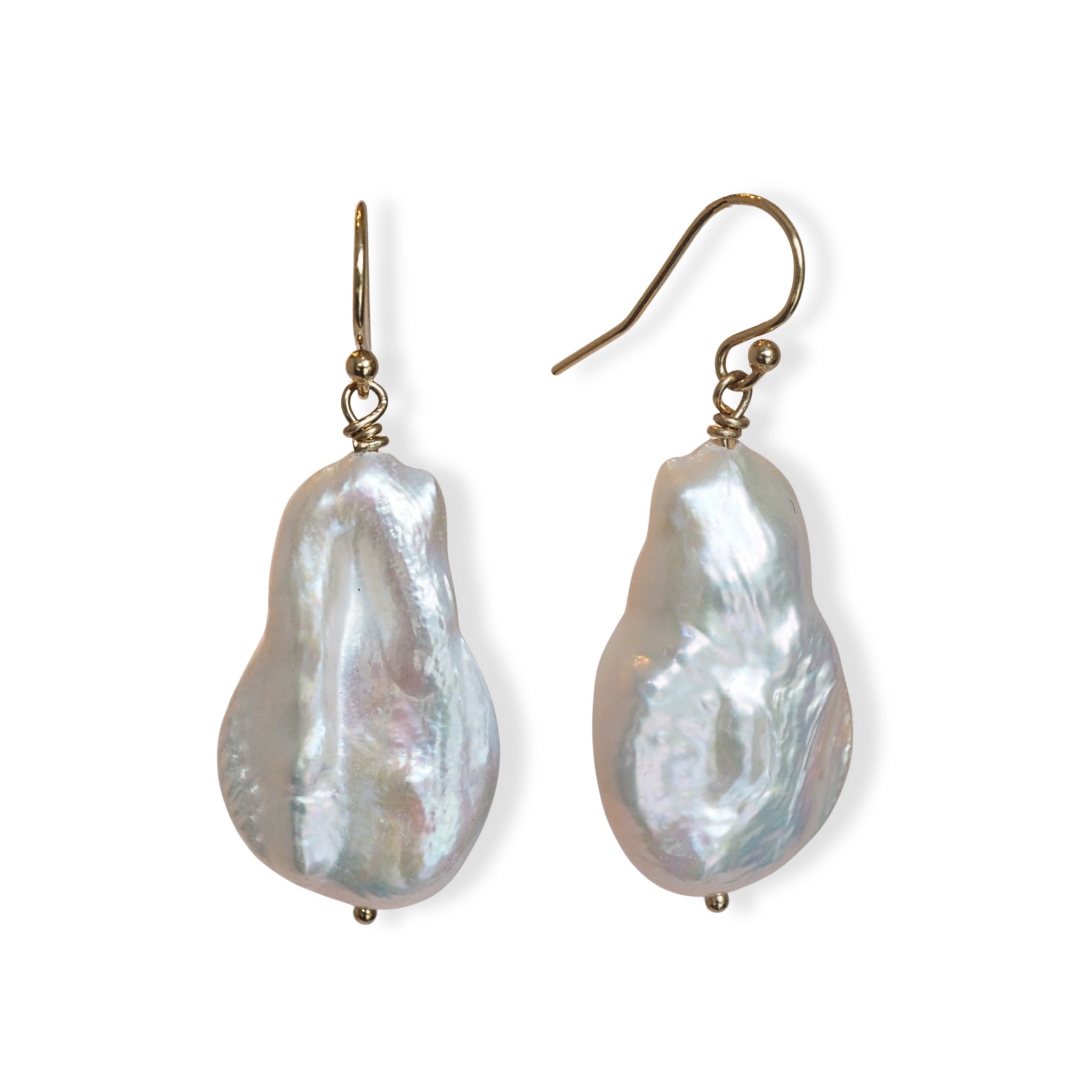 Oorbellen barok parels