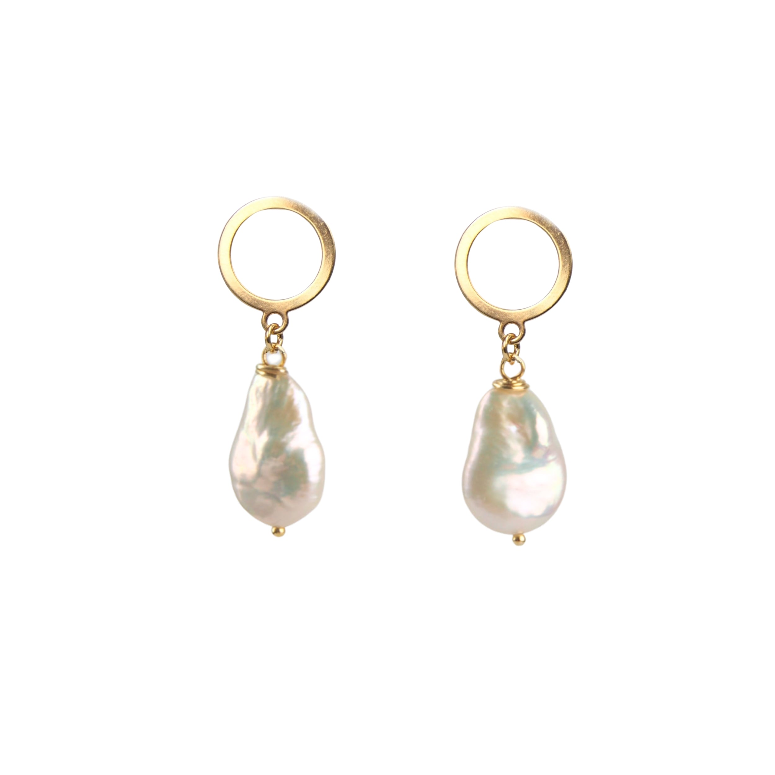 Oorbellen barok parels zoals Janny van der Heijden - Jewels with Flair