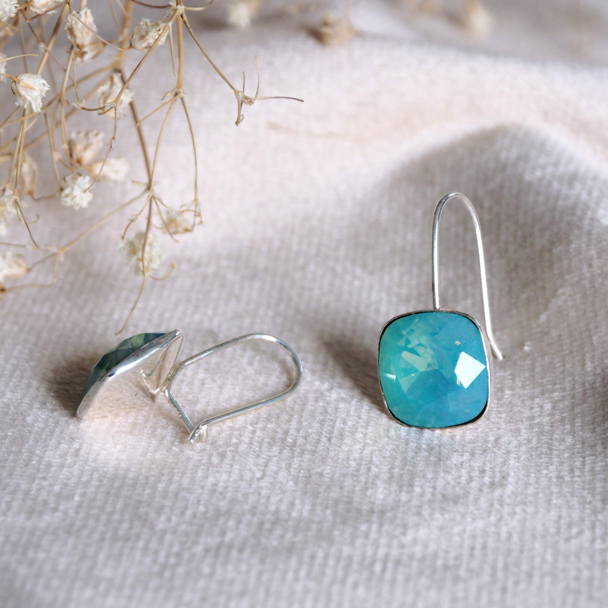 Oorbellen Shine Like a Star - Golden Shadow | Handgemaakte Sieraden met Swarovski Elements Oorbellen - Jewels with Flair