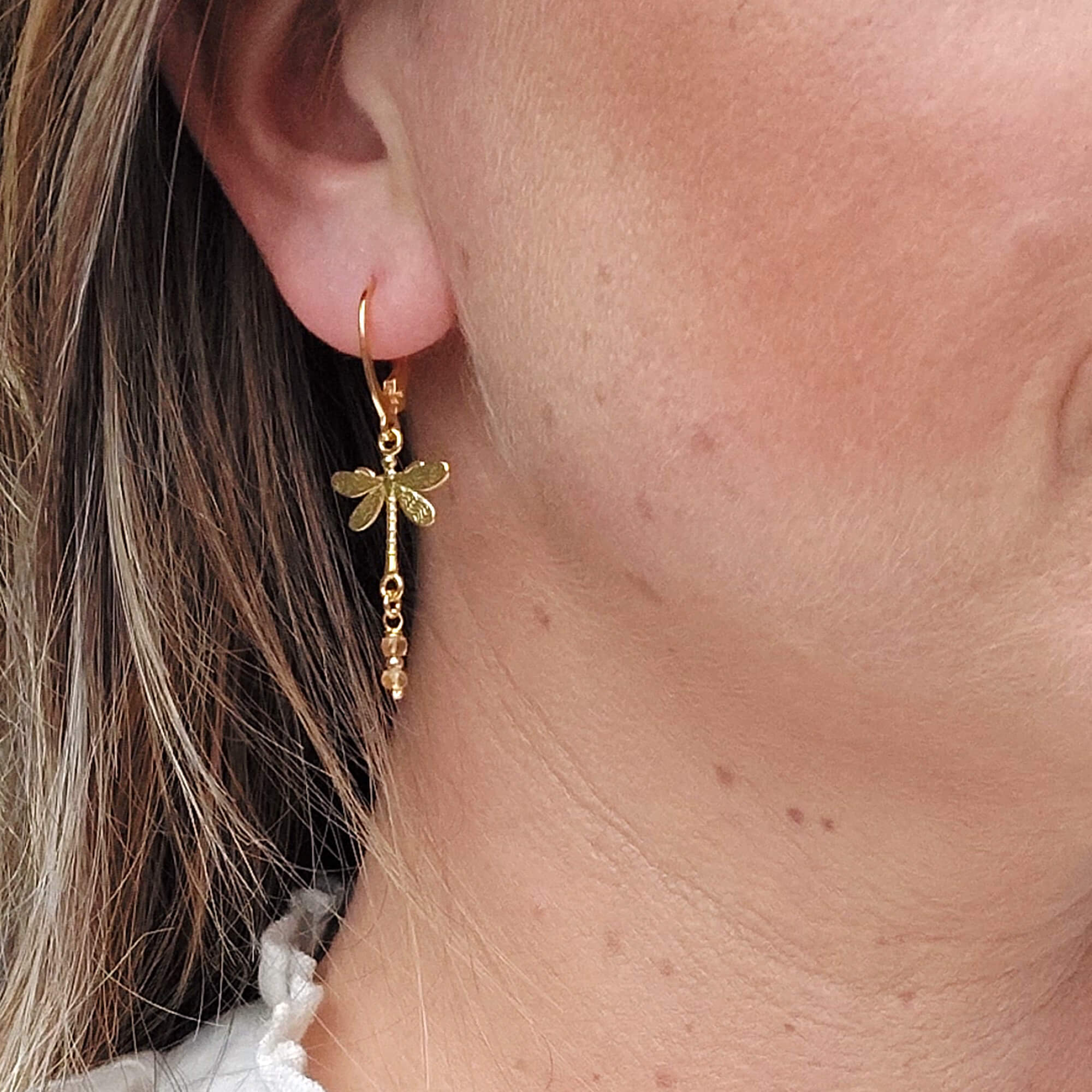 Oorbellen met libellen