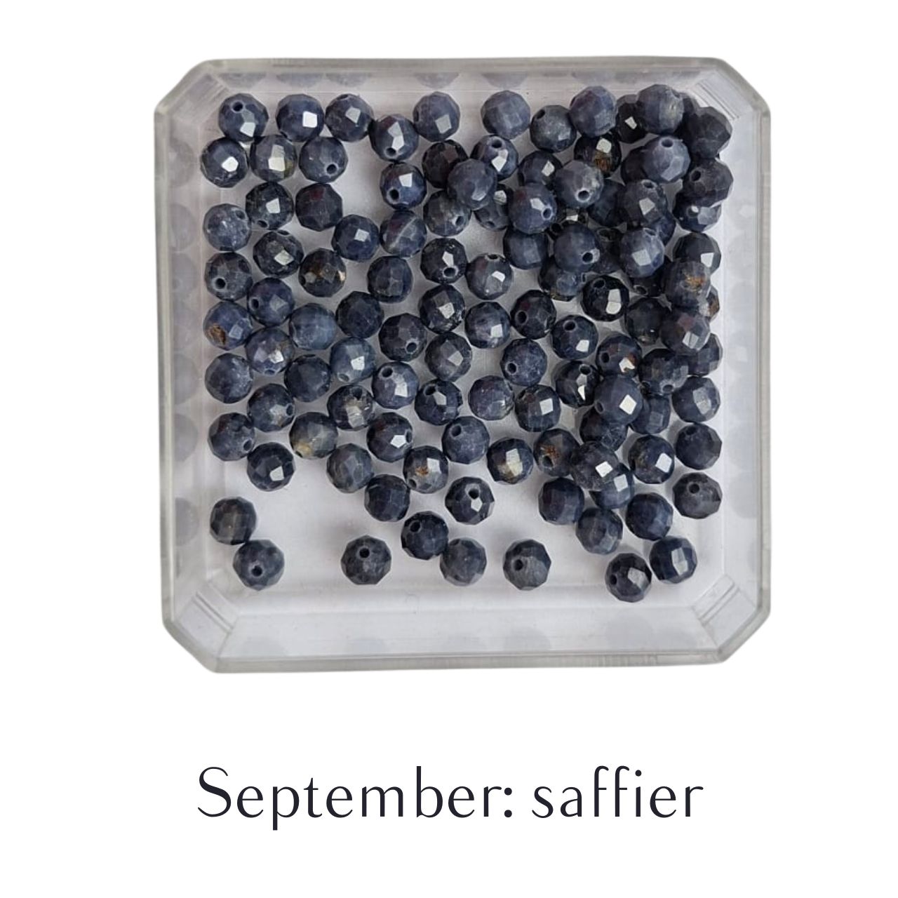 Geboortesteen saffier: blauwe saffier