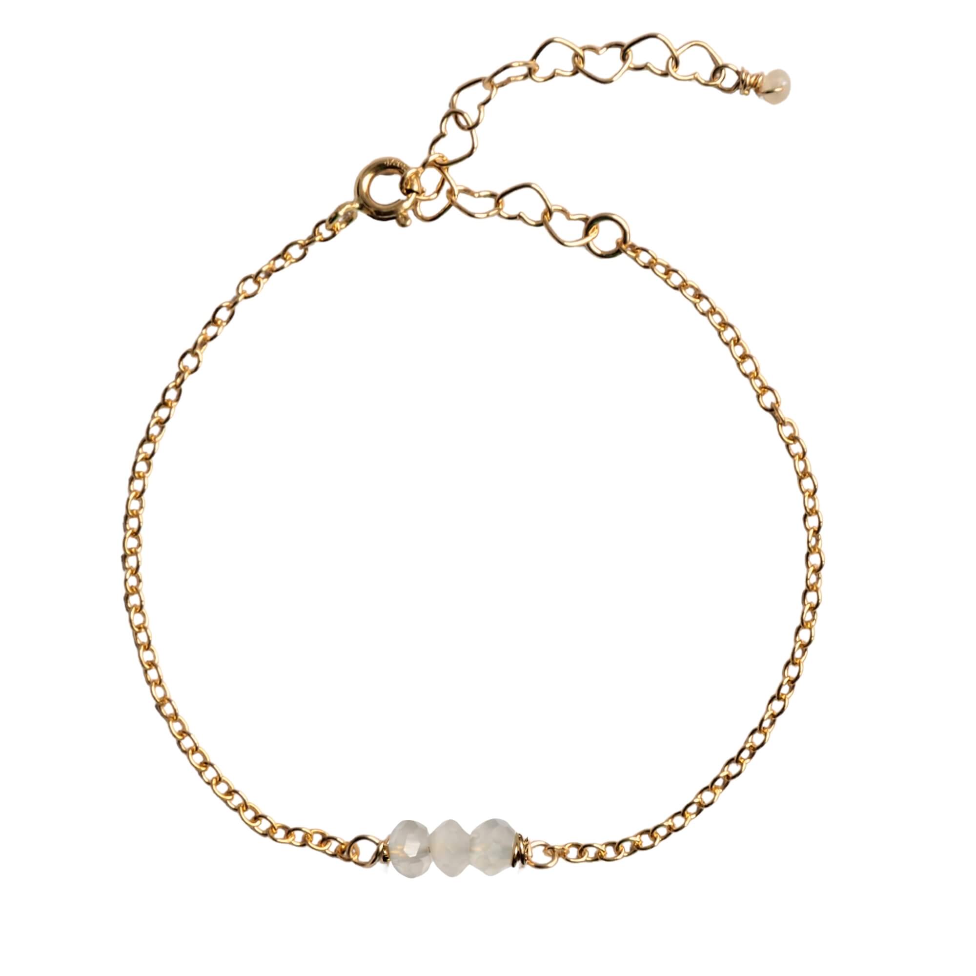 Facetgeslepen Maansteen Armband Armbanden - Jewels with Flair