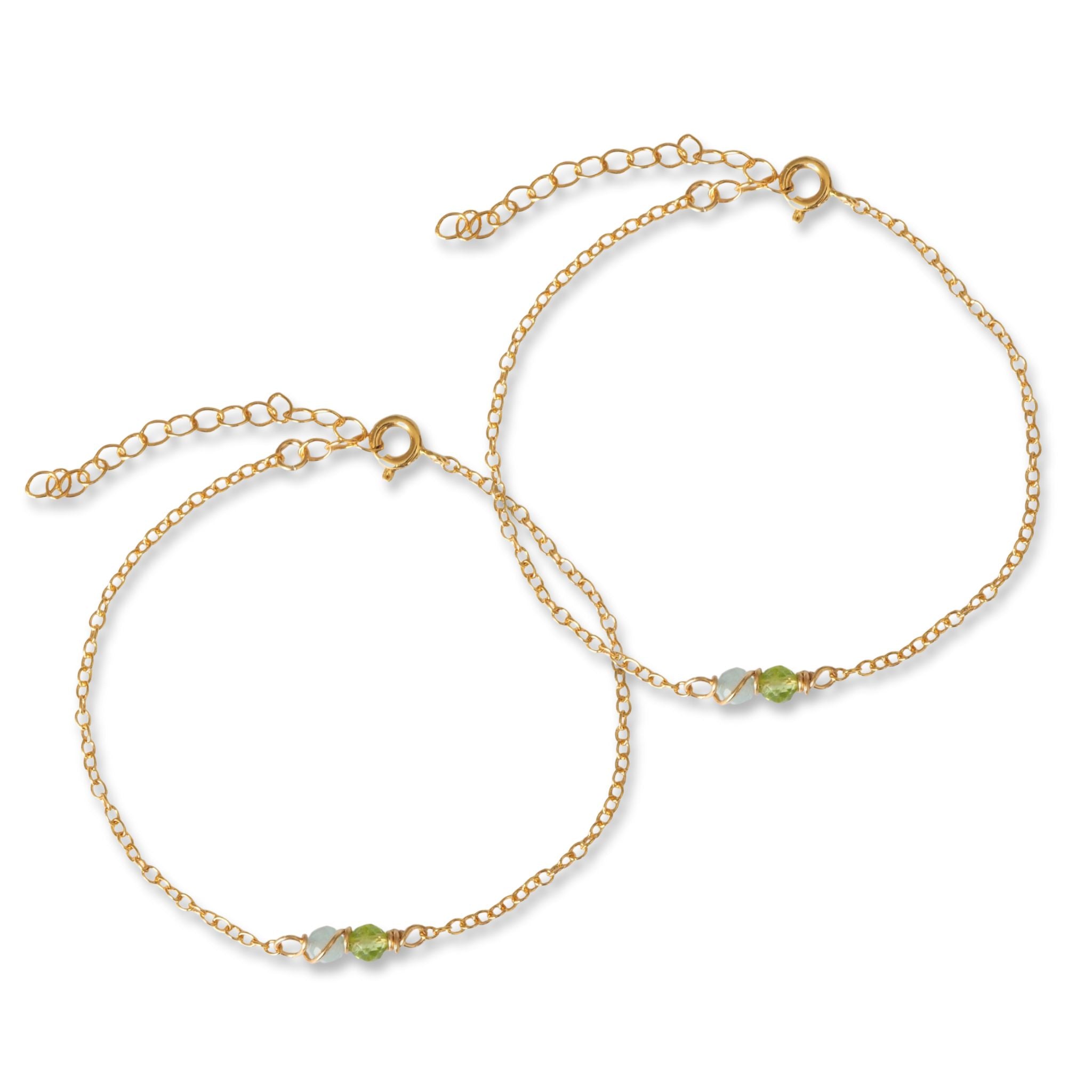 Vriendschapsarmbandje met stenen naar keuze Armbanden - Jewels with Flair