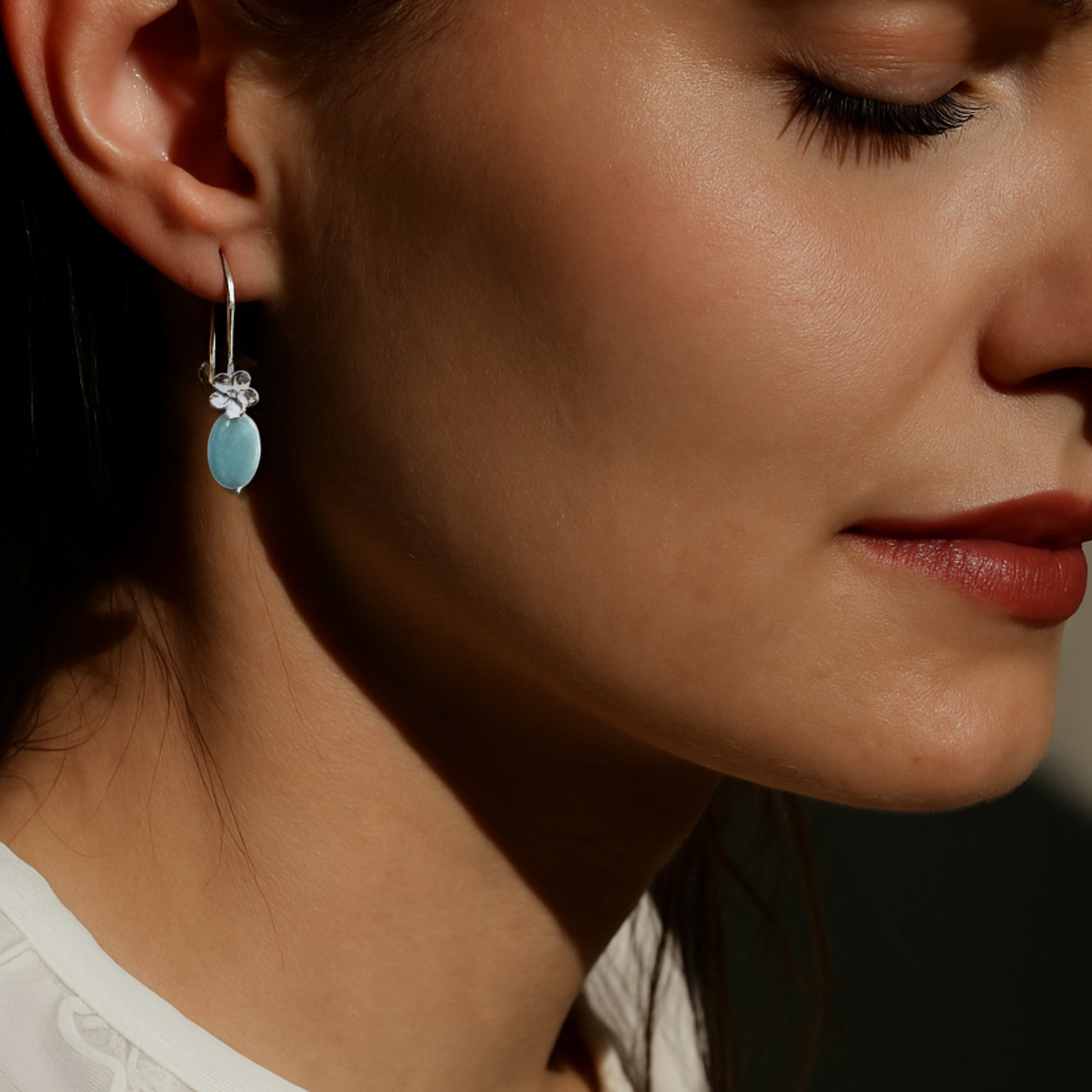 bloemoorbellen amazoniet