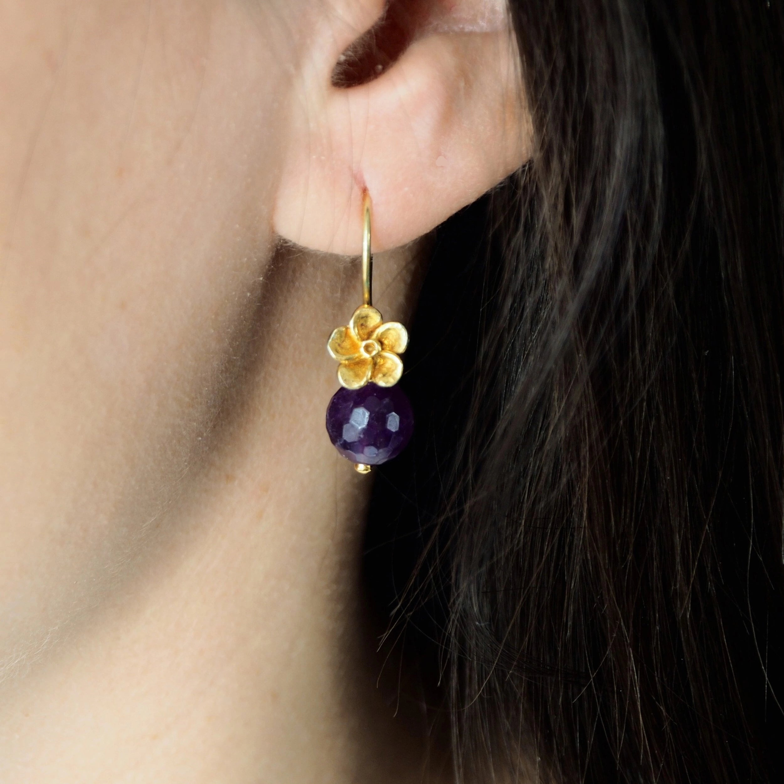 Bloemoorbellen amethist