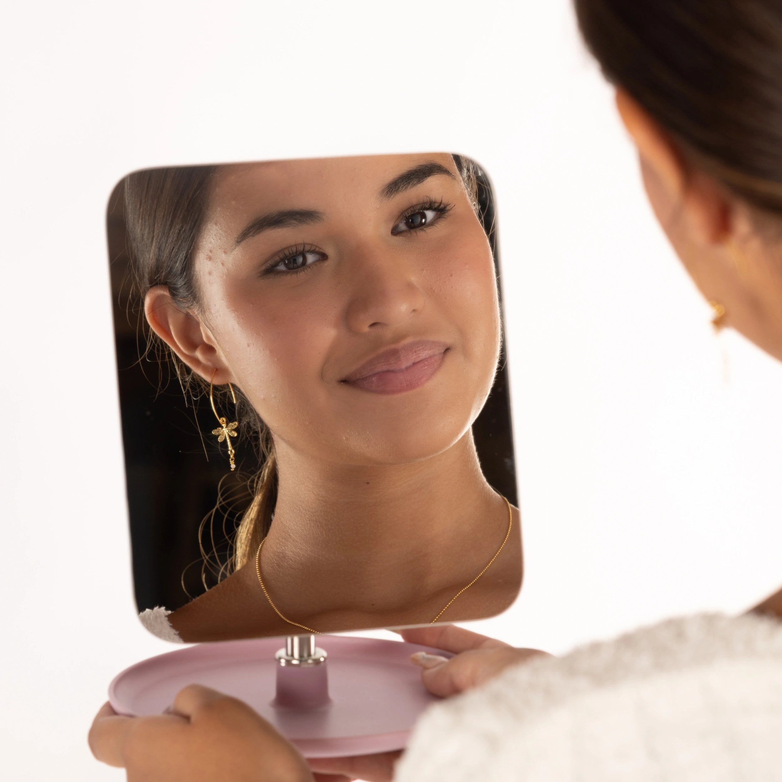 oorbellen met libellen in zilver of goud