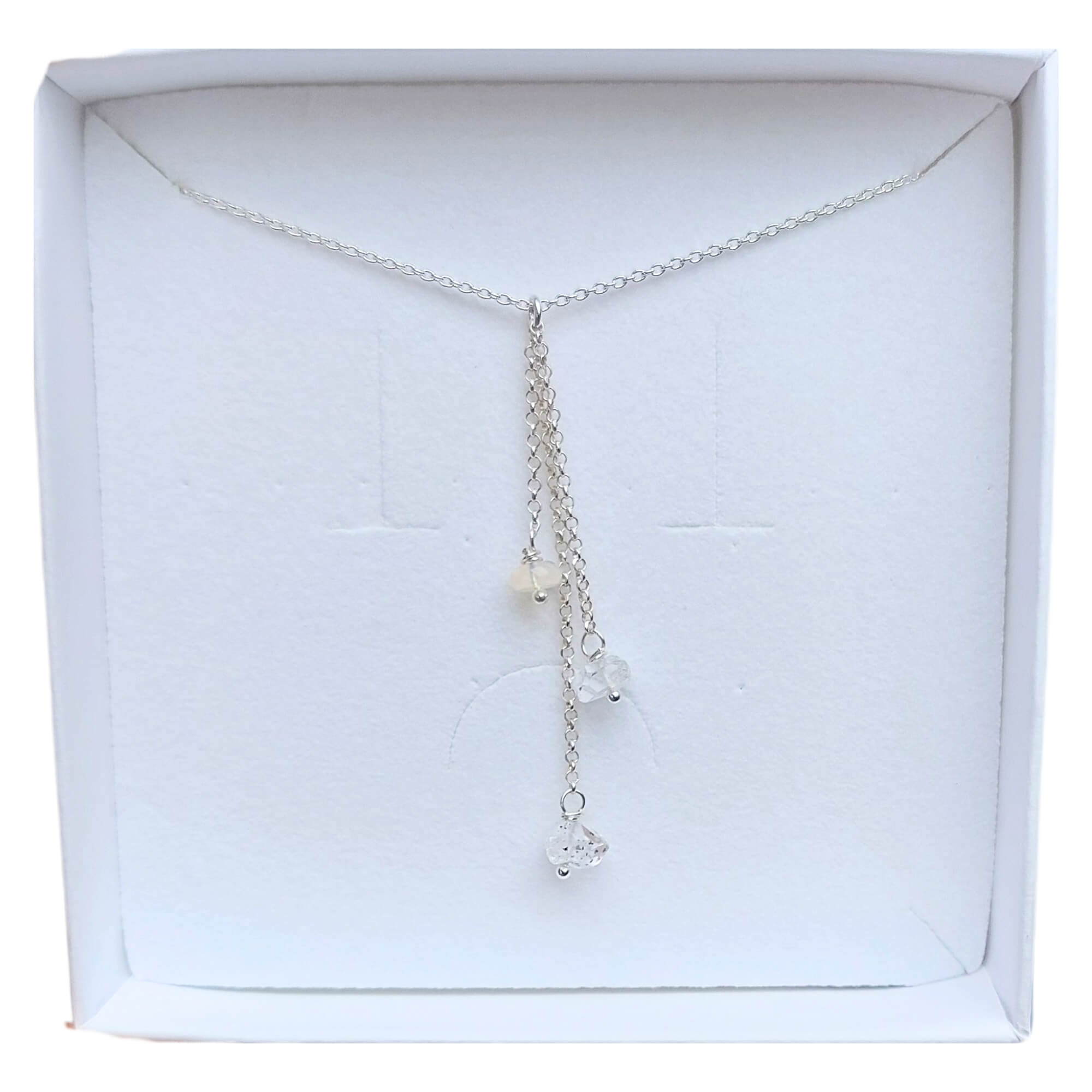 Geboortesteen ketting | Stel zelf samen! Halsketting - Jewels with Flair
