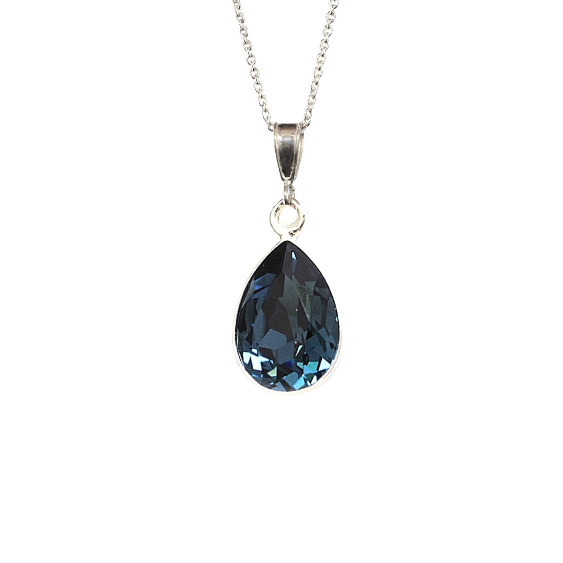 Handgemaakte ketting montana blauw Halsketting - Jewels with Flair