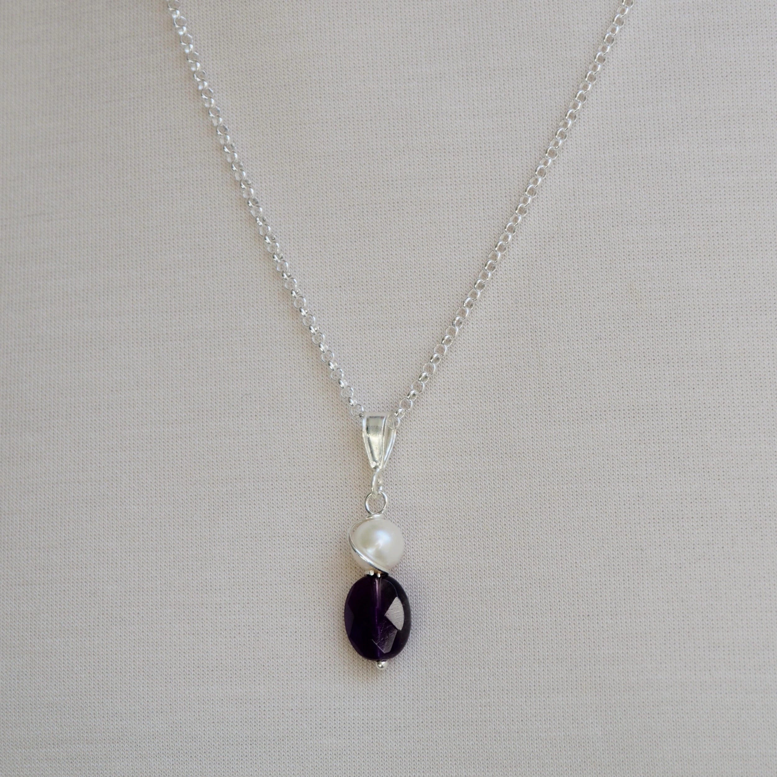 halsketting amethist