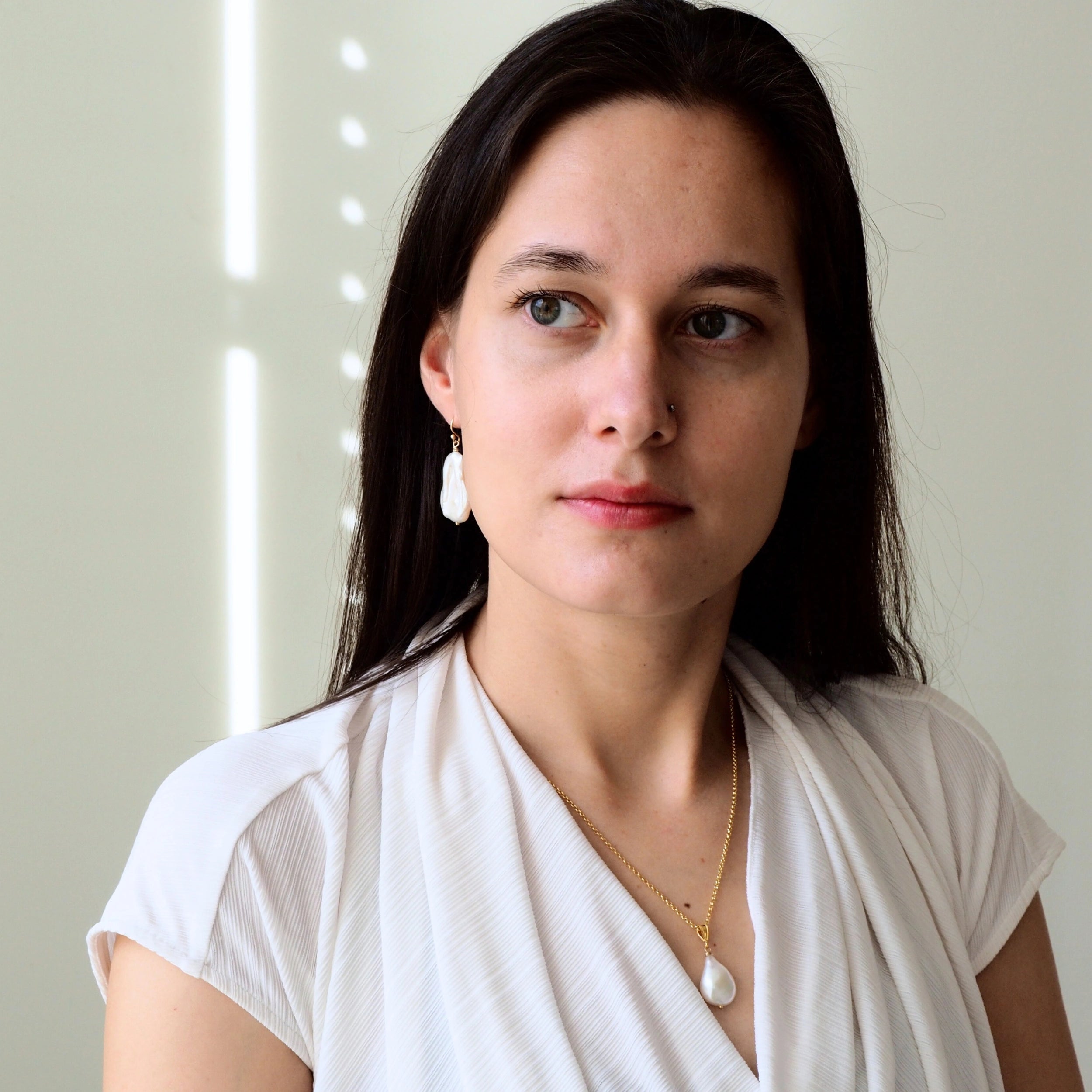 sieradenset met barok parels