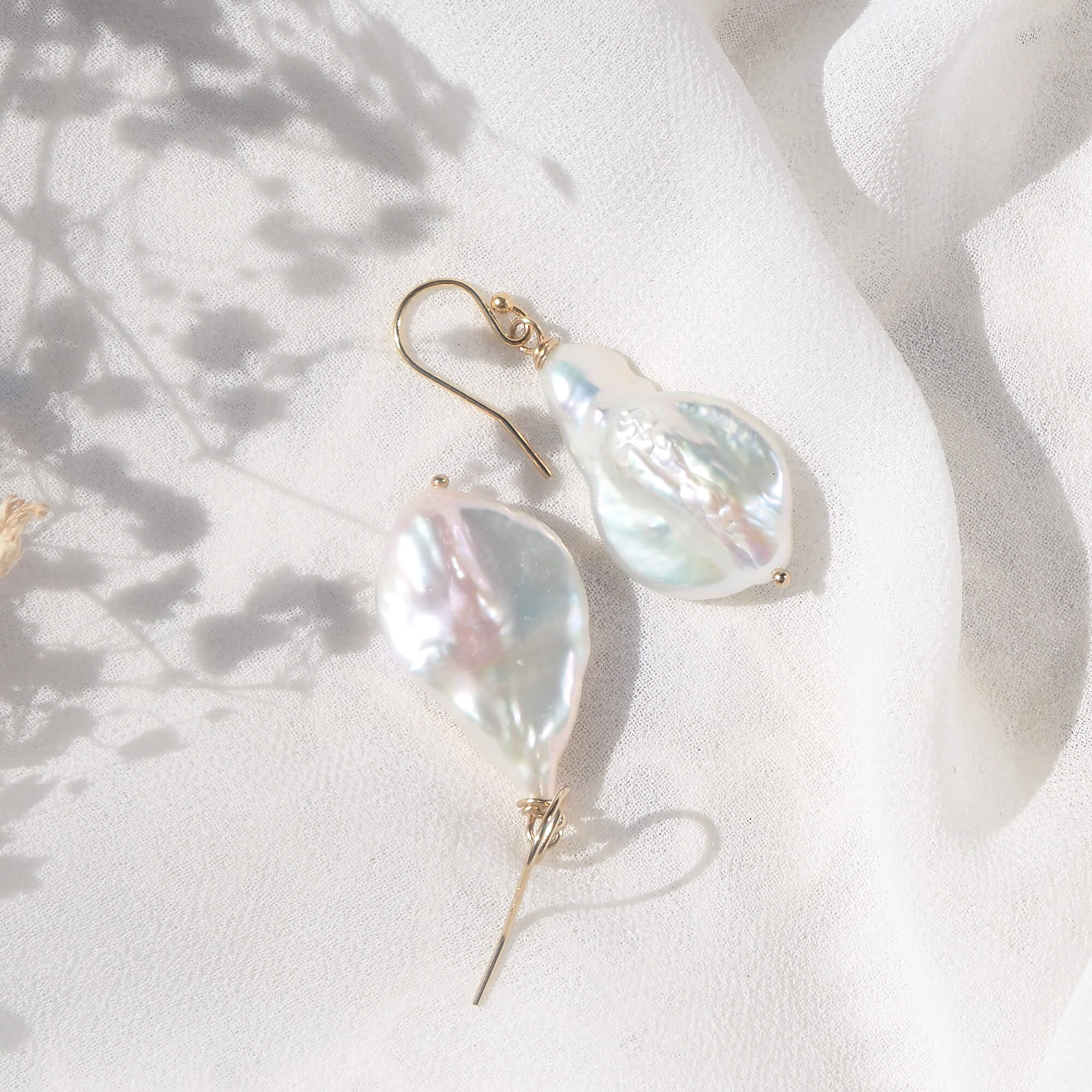 Oorbellen barok parels XL Oorbellen - Jewels with Flair