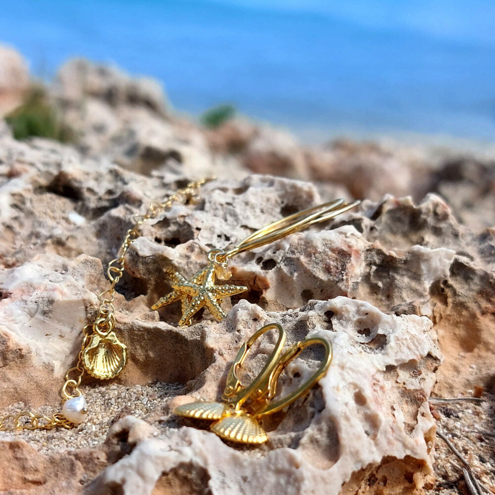 sieraden schelpjes en zeesterren