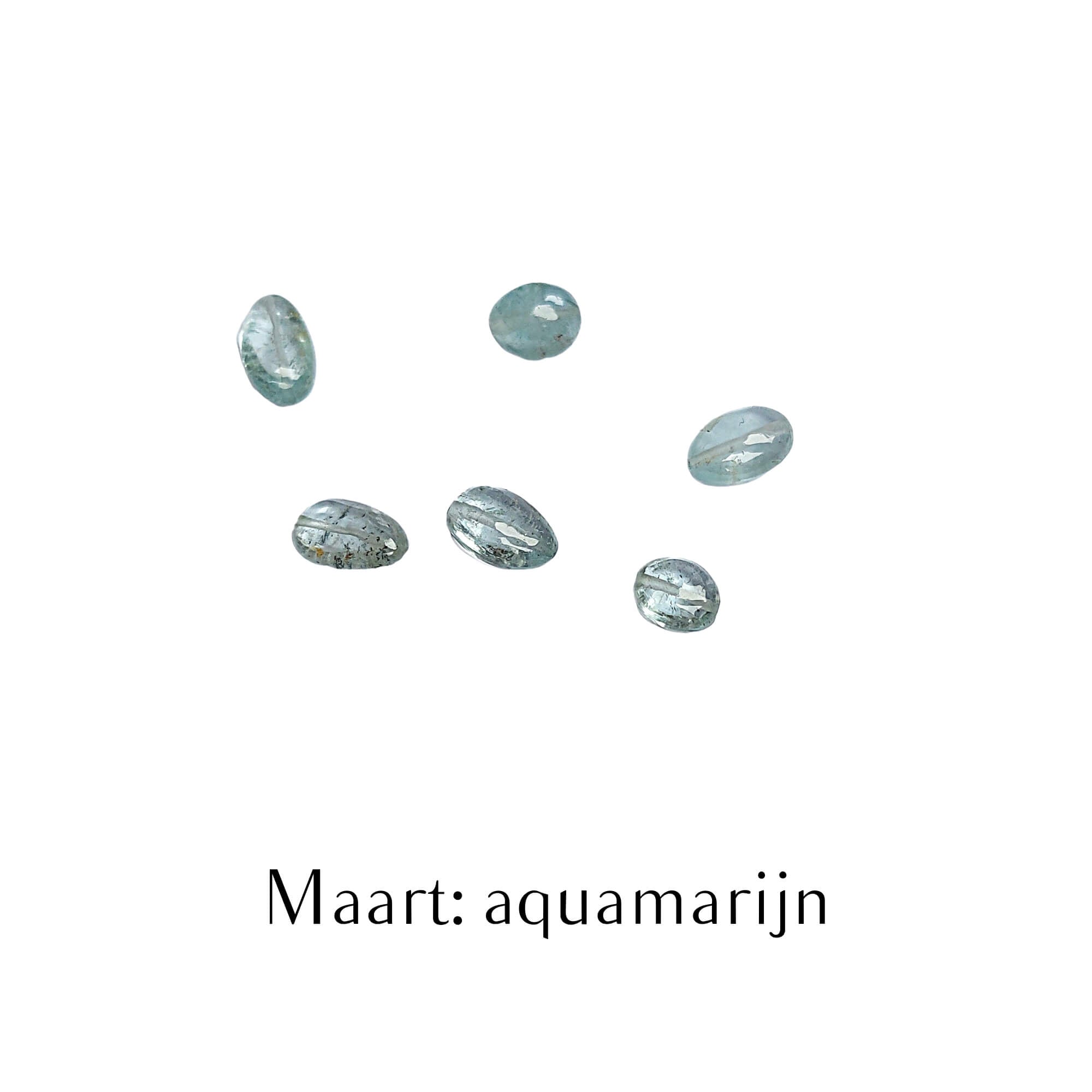 geboortesteen maart, ten behoeven van maatwerk geboortesteen armband