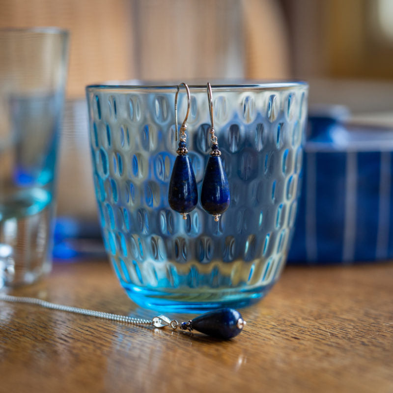 Sieradenset lapis lazuli