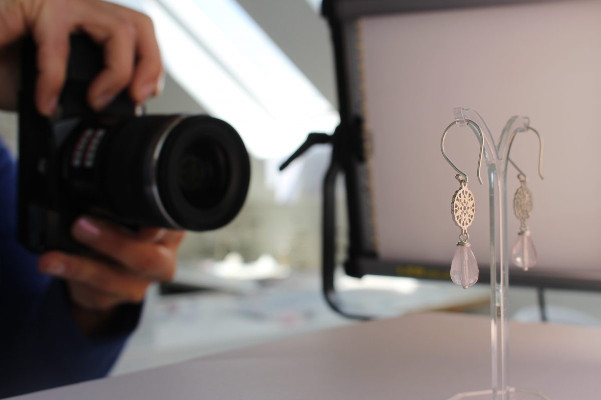 fotografie oorbellen