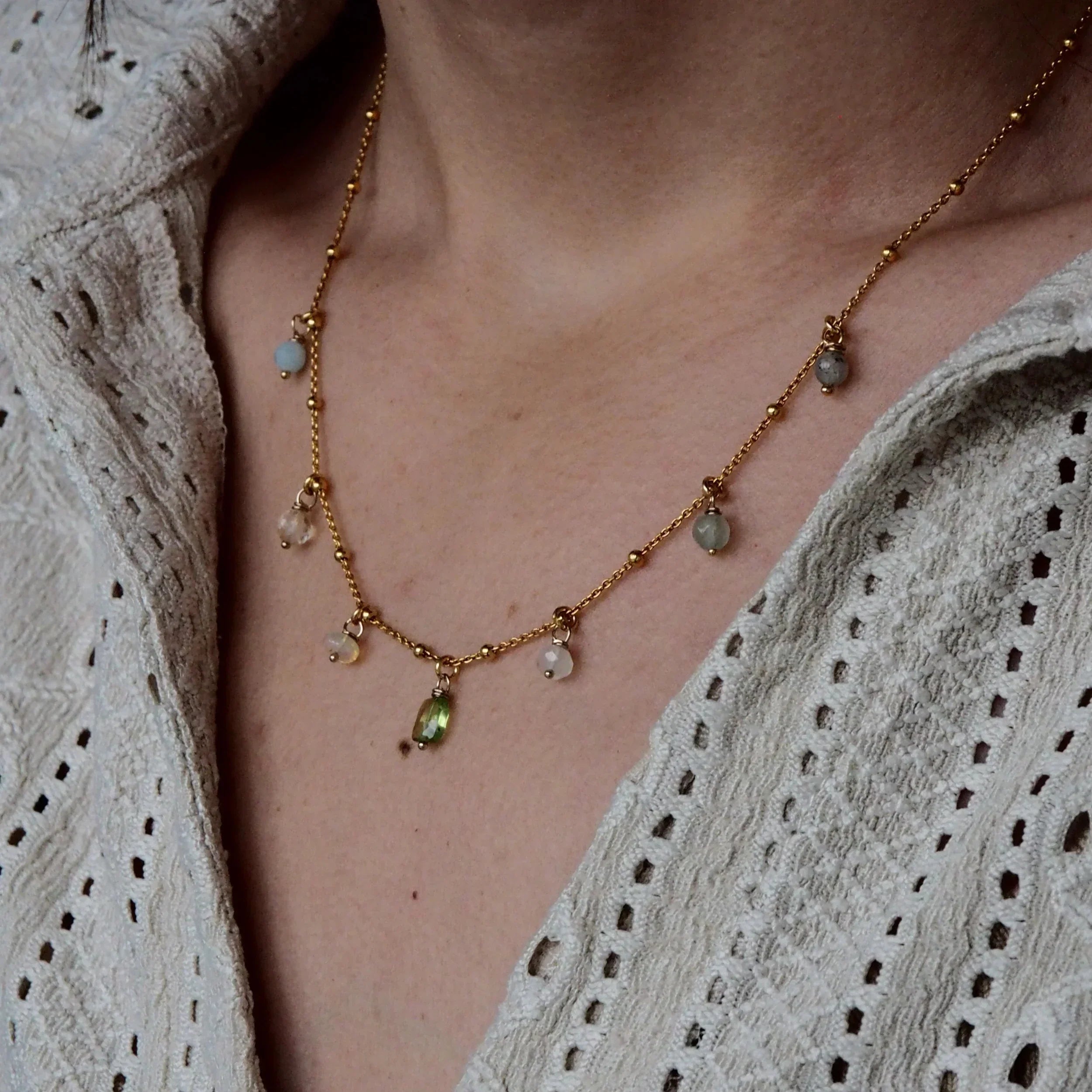 Geboortesteen ketting online kopen