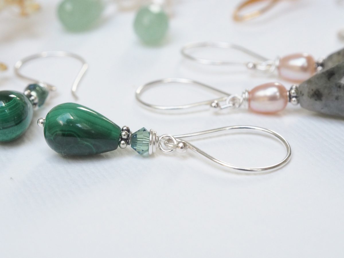 handgemaakte oorbellen