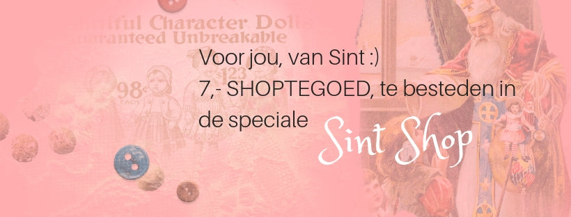 Cadeautje van de sint shoptegoed