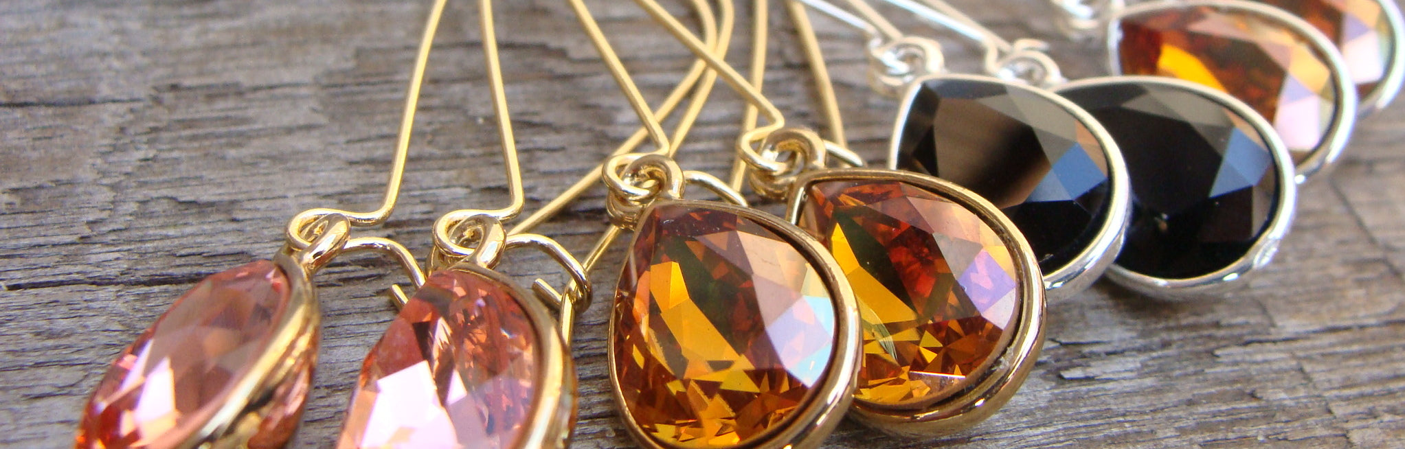 Oorbellen Swarovski druppels