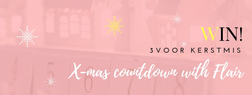 Winactie. 3 weeks before X-mas