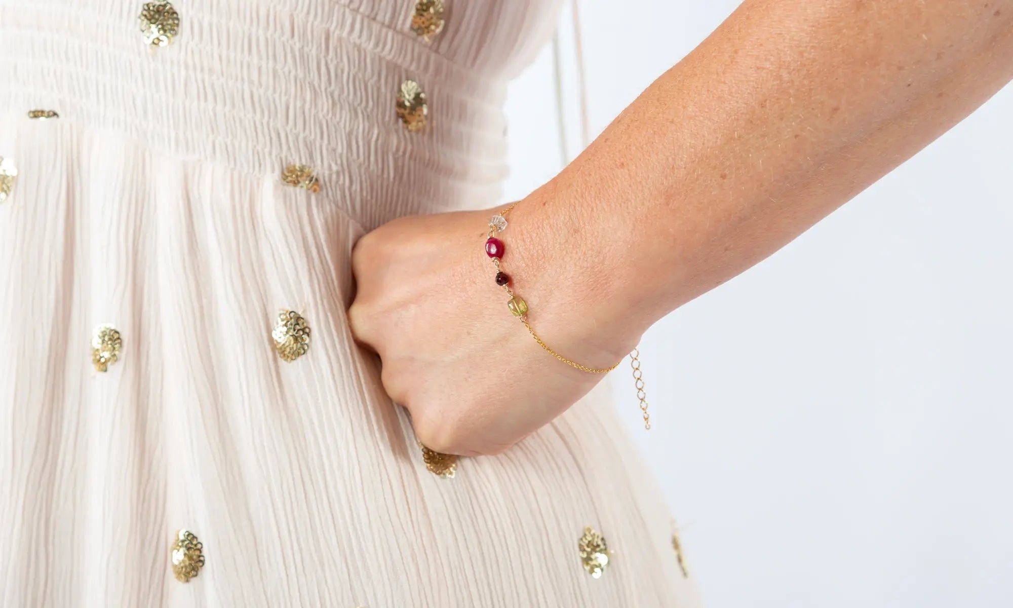 Een hekel hebben aan Waardeloos kalf Edelstenen armband koop je bij Jewels with Flair | Handgemaakt in NL