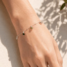 Begoortesteen bedel armband