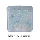 geboortesteen maart, ten behoeven van maatwerk geboortesteen armband