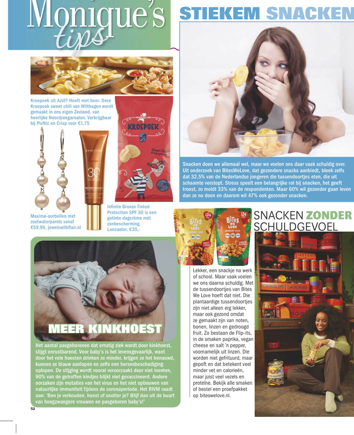 Maxima oorbellen Jewels with Flair gezien in tijdschrift Weekend