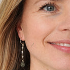 Handgemaakte oorbellen met labradoriet en maansteen Oorbellen - Jewels with Flair