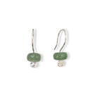 Oorbellen met edelsteen aventurijn | Handgemaakte oorbellen