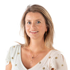 sieradenset in verguld zilver met edelsteen rookkwarts