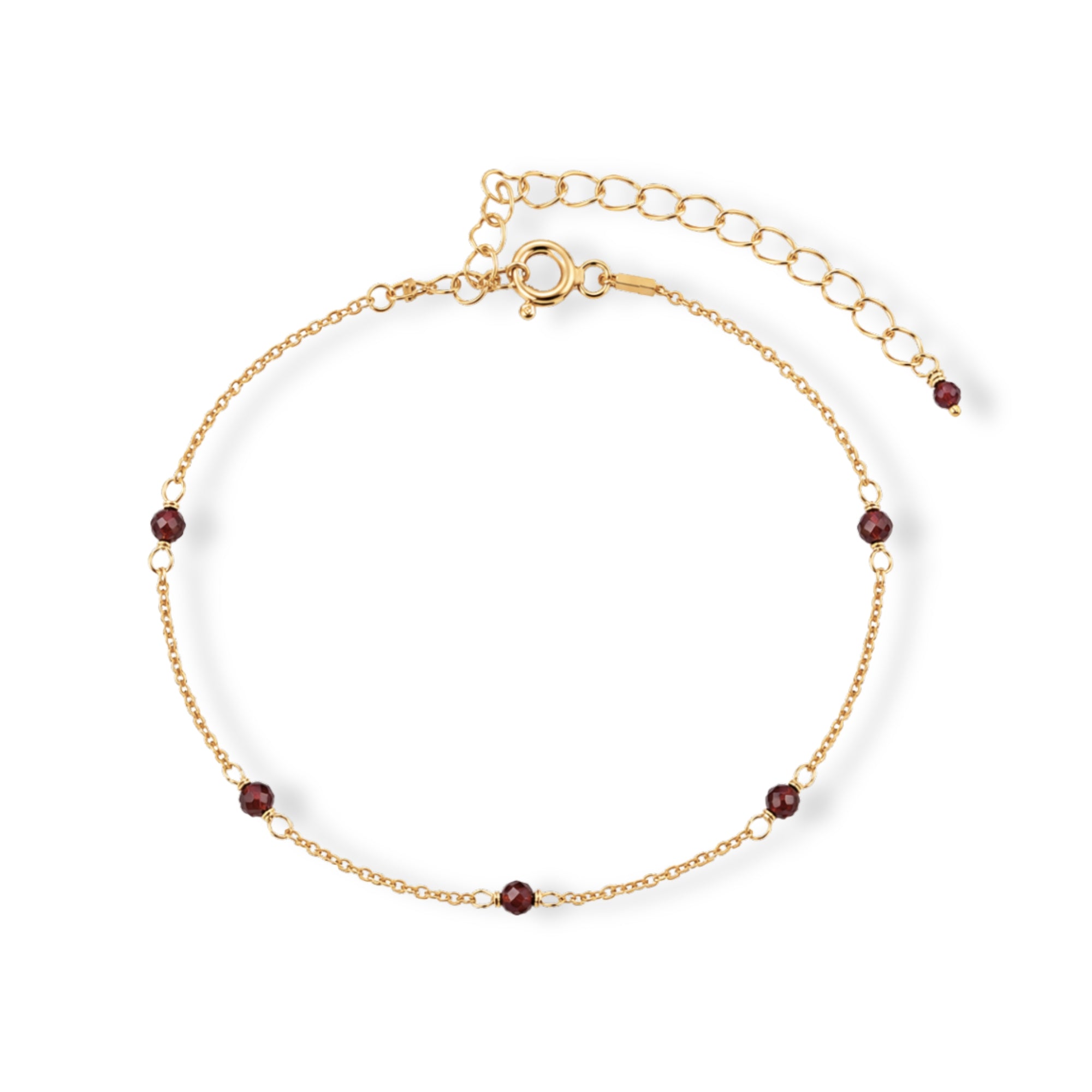 Armband met granaat