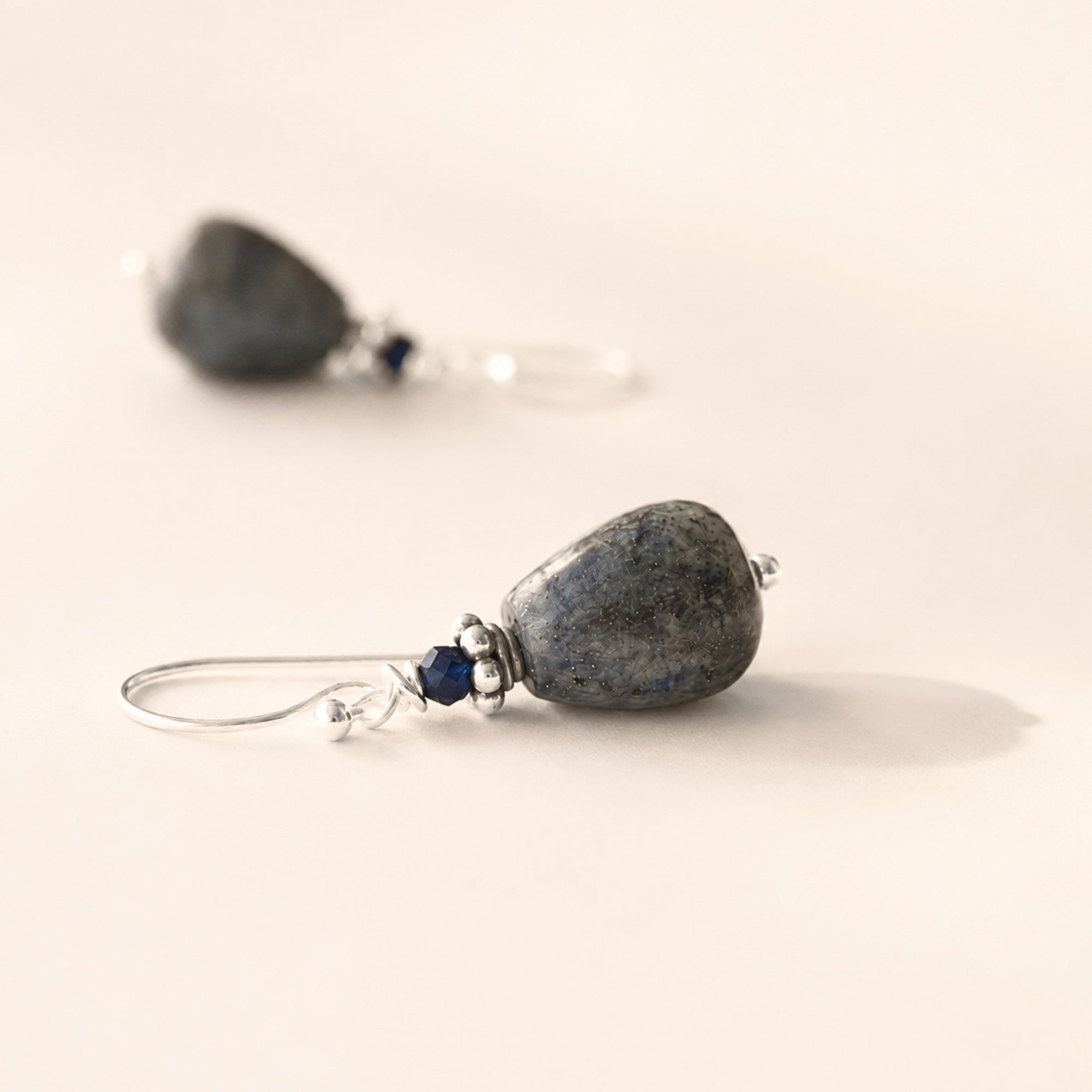 oorbellen edelsteen lapis lazuli