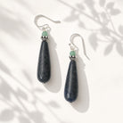 oorbellen lapis lazuli pegels